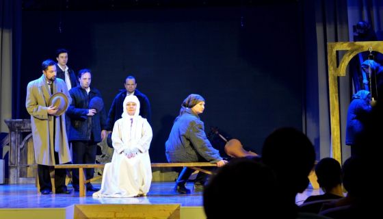 Спектакль «Чёрные доски»