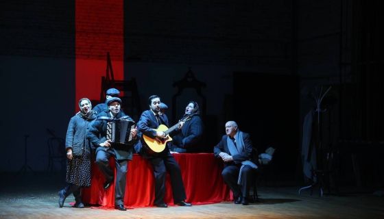 Спектакль «Чёрные доски»